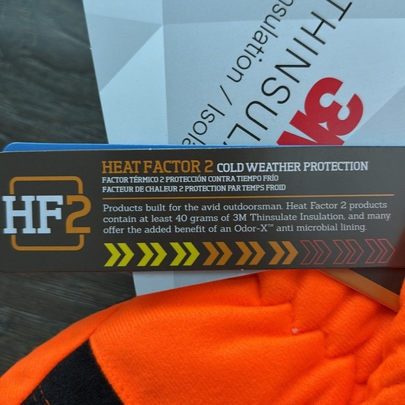 Hot Shot Heat Factor 2 gloves,waterproof,3M insulated, fleece lined,hunting - Picture 8 of 13